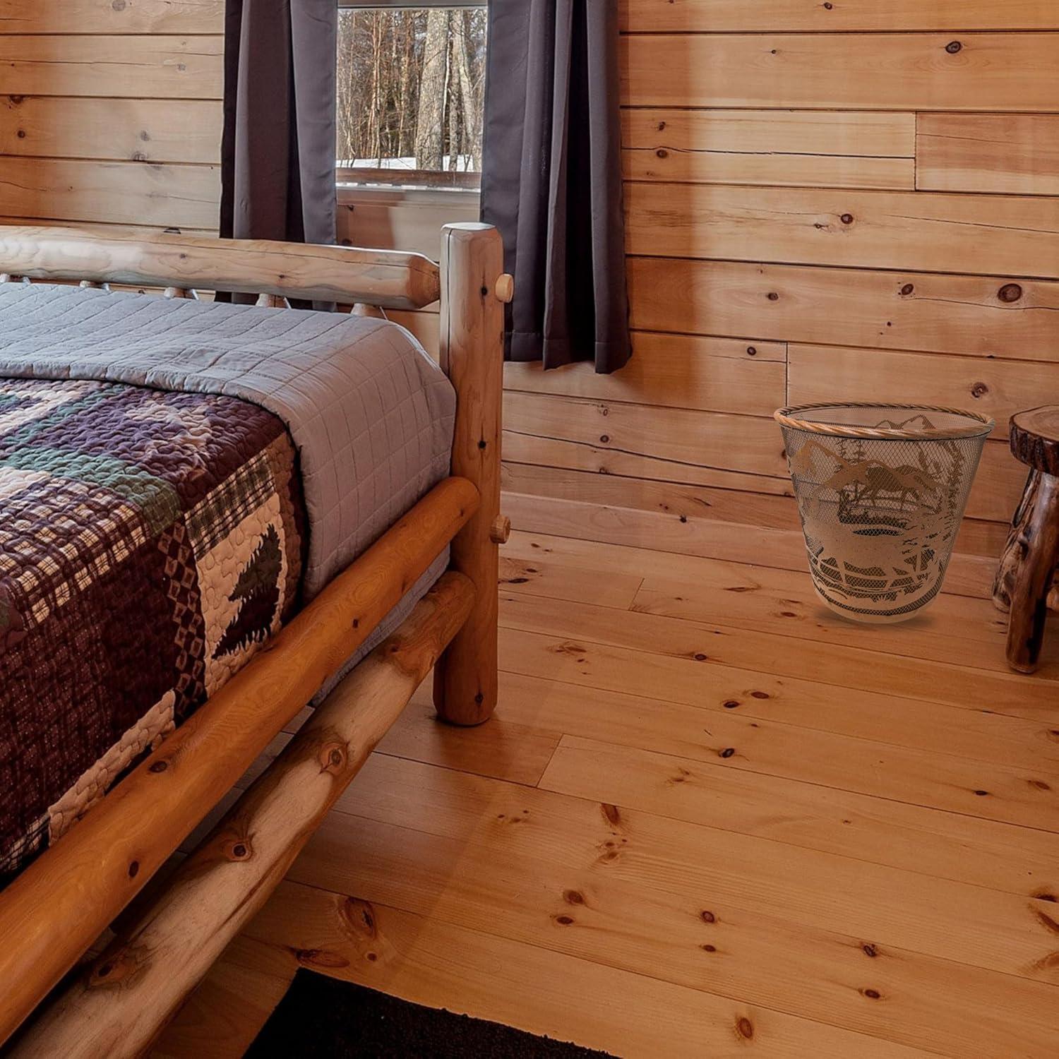 Decor Idea Metal Open Kitchen Trash Can - 2.8 Gallons