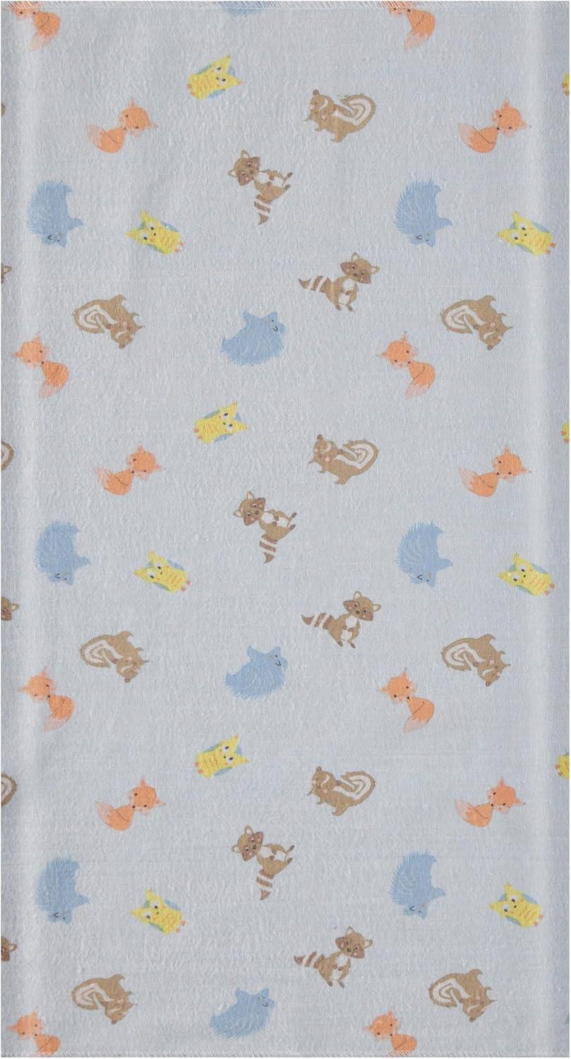 Little Beginnings Cudlie 4-Pack Receiving Blankets for Infants - Friendly Animal