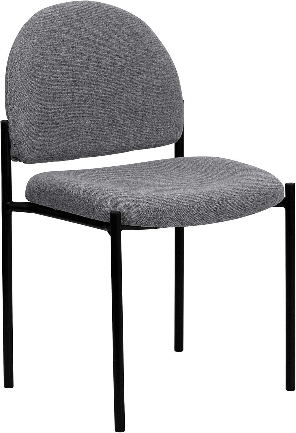 Flash Furniture Comfort Stackable Steel Side Reception Chair