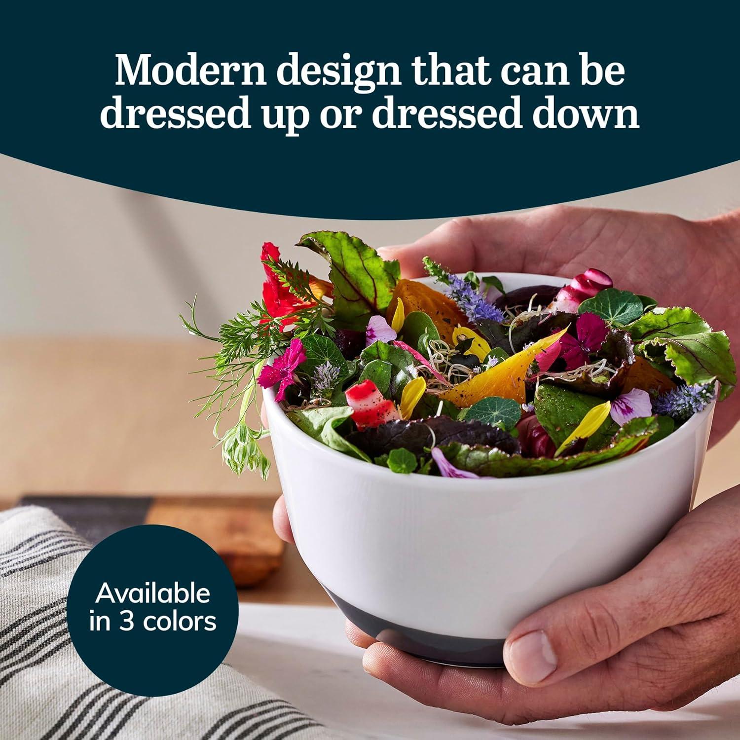 Austin Libbey 28-Ounce Porcelain Soup Salad Bowl, Set Of 4 (Set of 4)