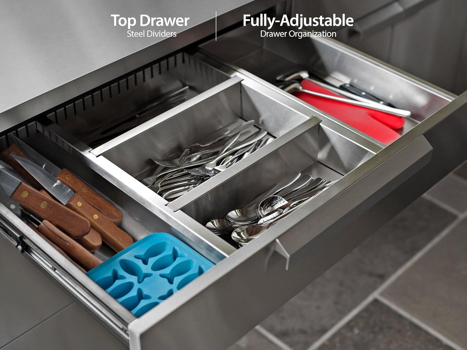 Outdoor Kitchen Classic 32In 3-Drawer Cabinet