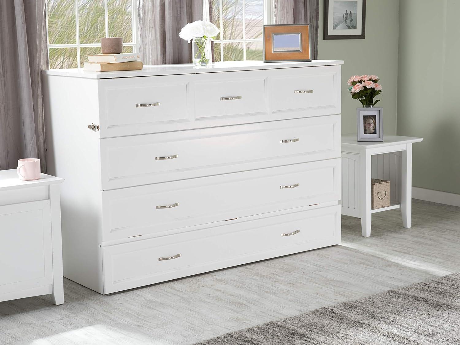 Queen Deerfield Murphy Bed Chest - AFI