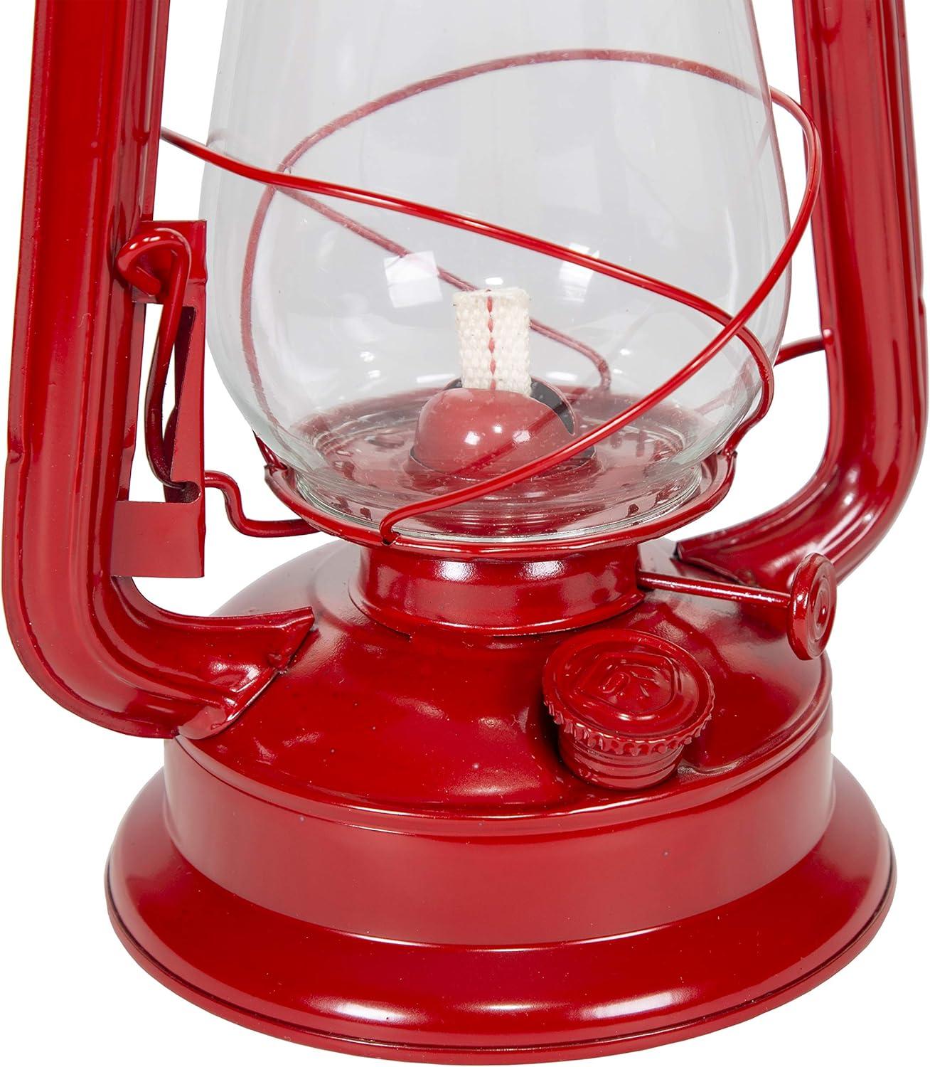 Stansport Hurricane Lantern with Glass Globe - 12in