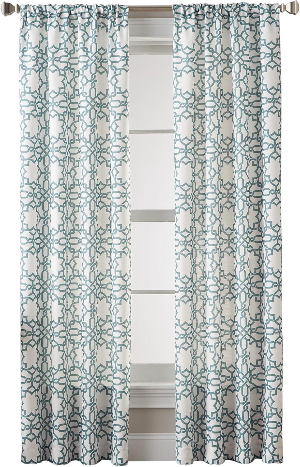 CHF Industries Lotus Harmony Tailored Window Panel Seafoam 40 x 95 95 Inches