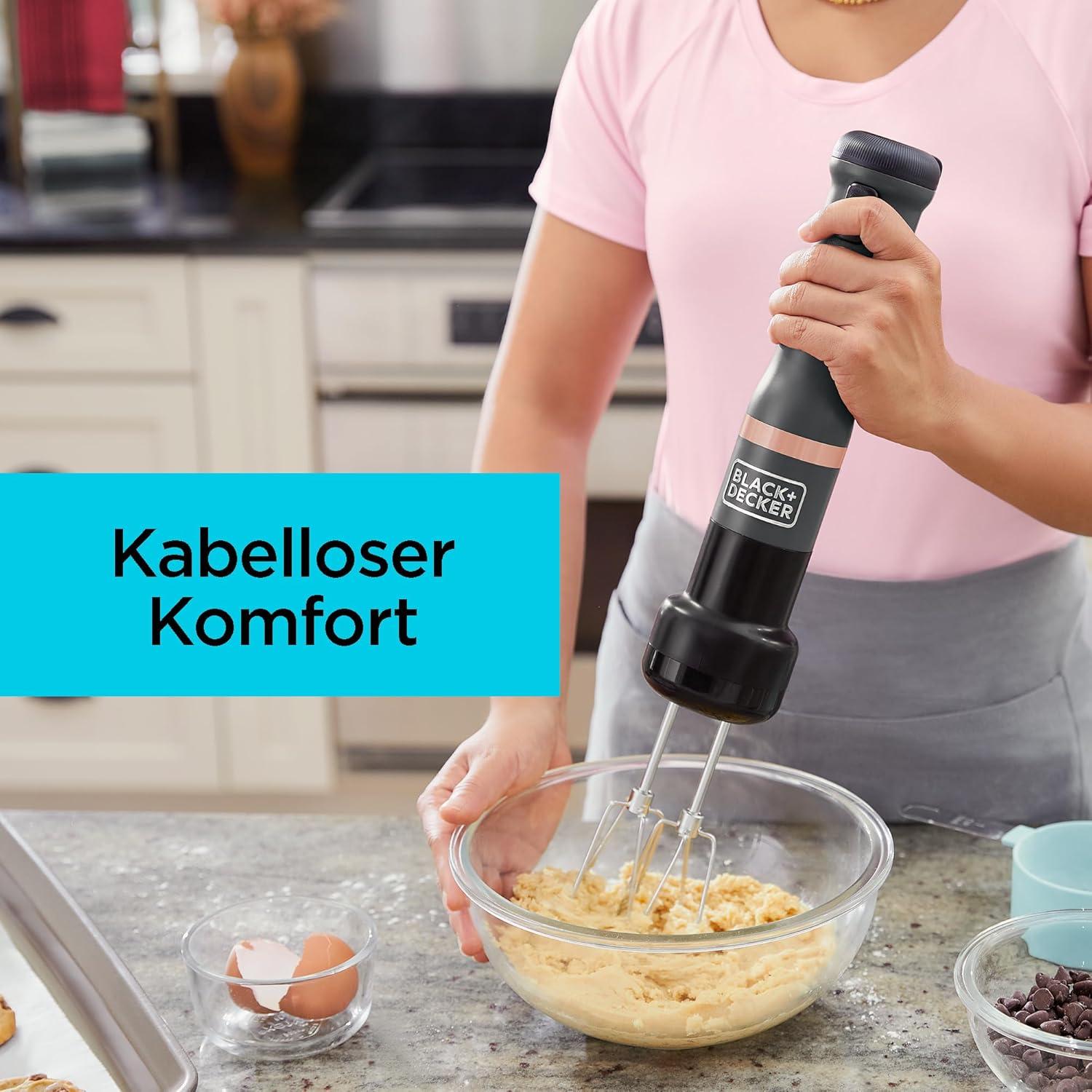 BLACK+DECKER Kitchen Wand Hand Mixer Attachment (BCKM101HM)