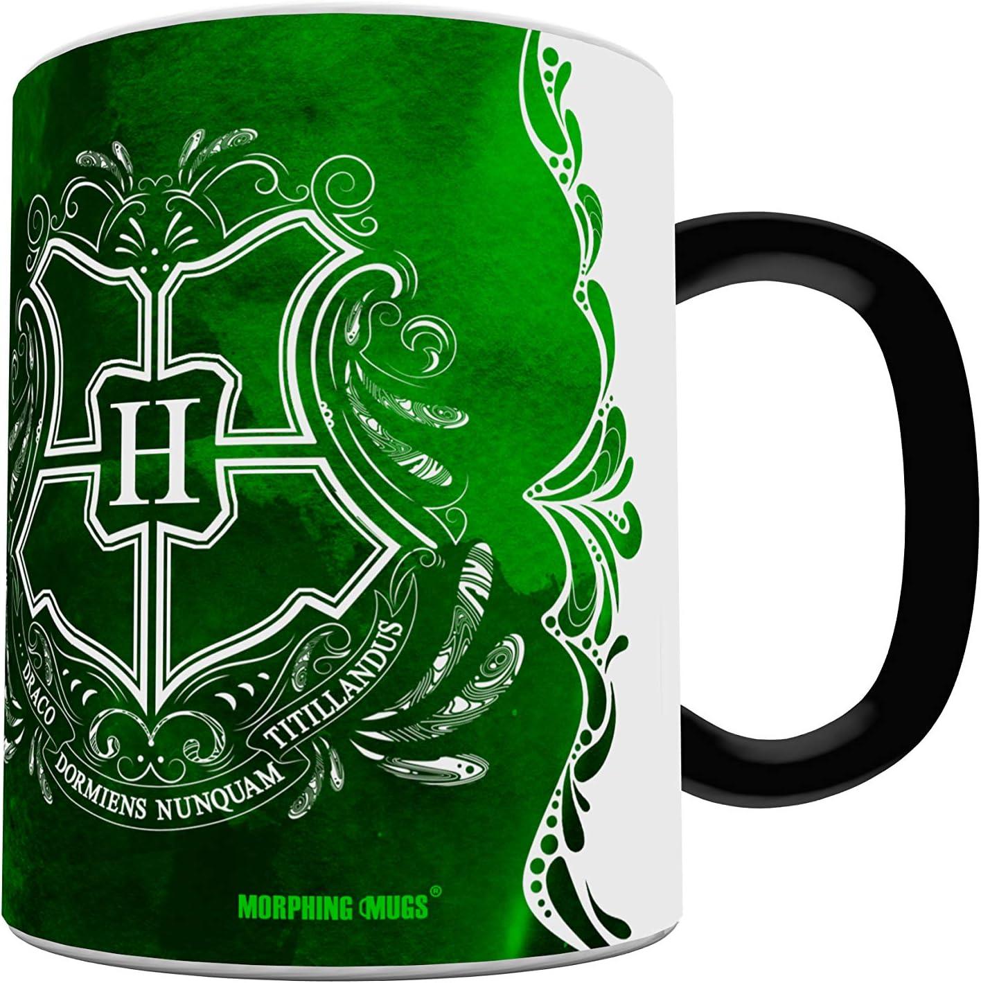 Harry Potter Aguamenti Slytherin Morphing Mugs Heat-Changing Drinkware - 11oz