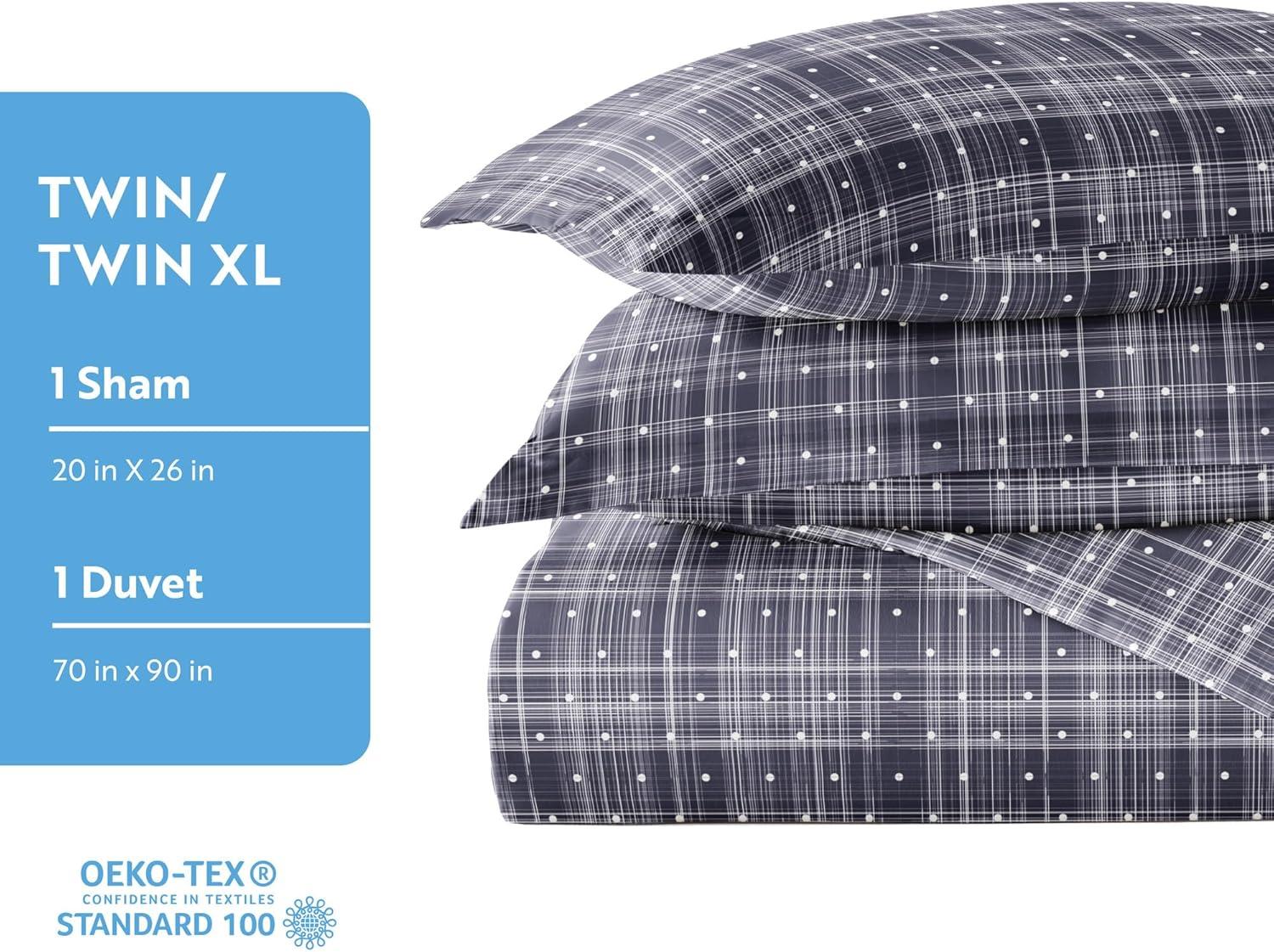 Becky Cameron Becky Cameron Polka Dot Pattern Duvet Cover Set