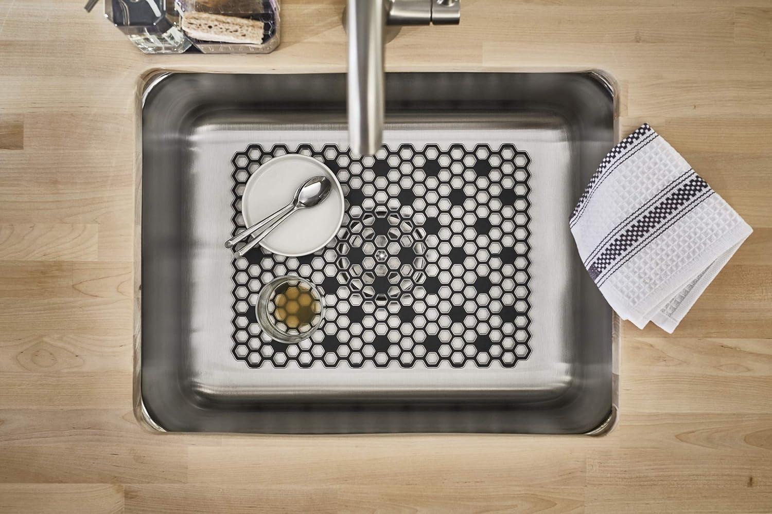 HEXA Kitchen Sink Non-Slip Plastic Drain Tray