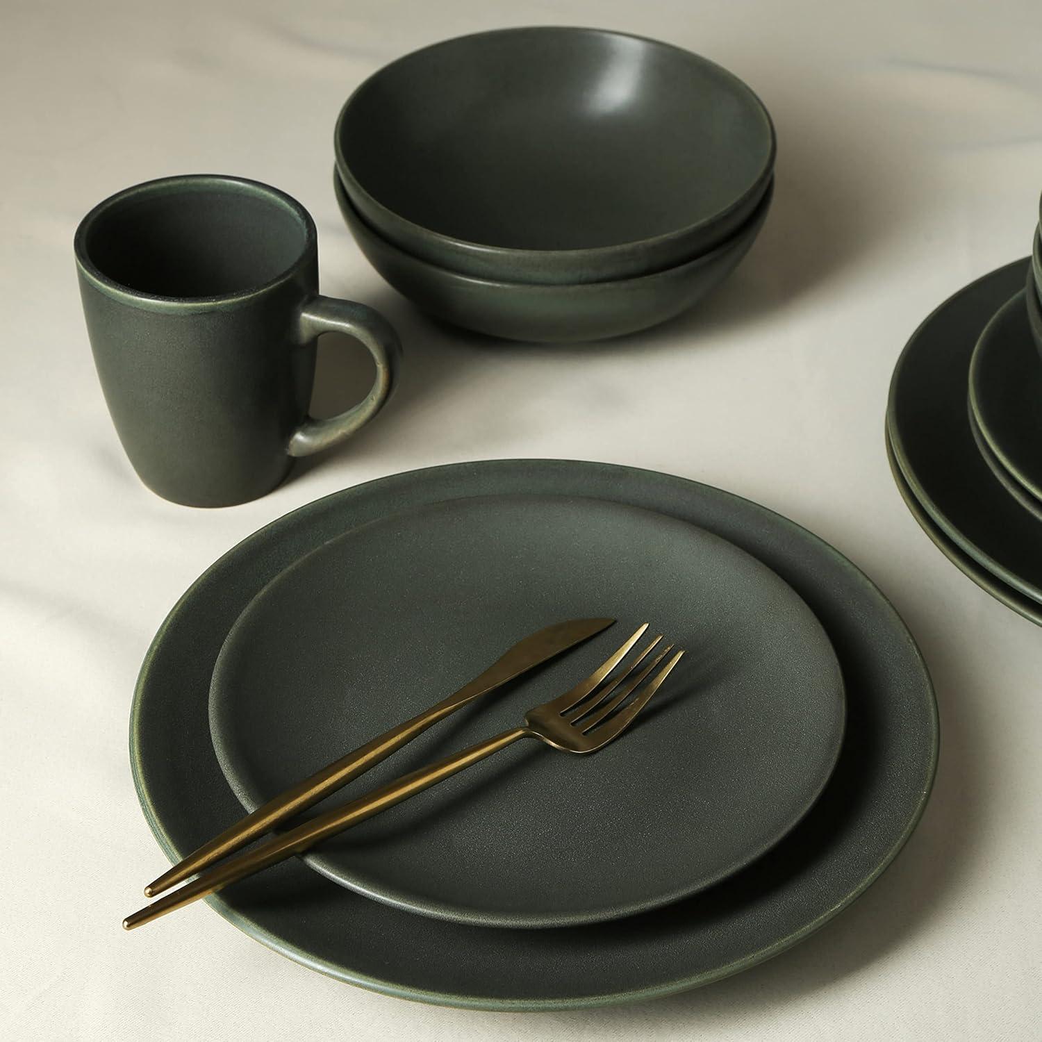 Stone Lain Grao 32-Piece Dinnerware Set Stoneware