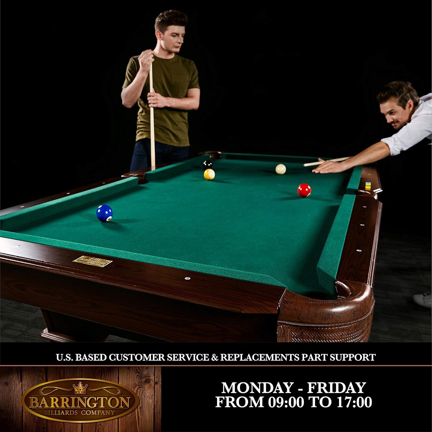 Barrington Billiards Company Barrington Springdale 7.5' Pool Table with Playing Accessories