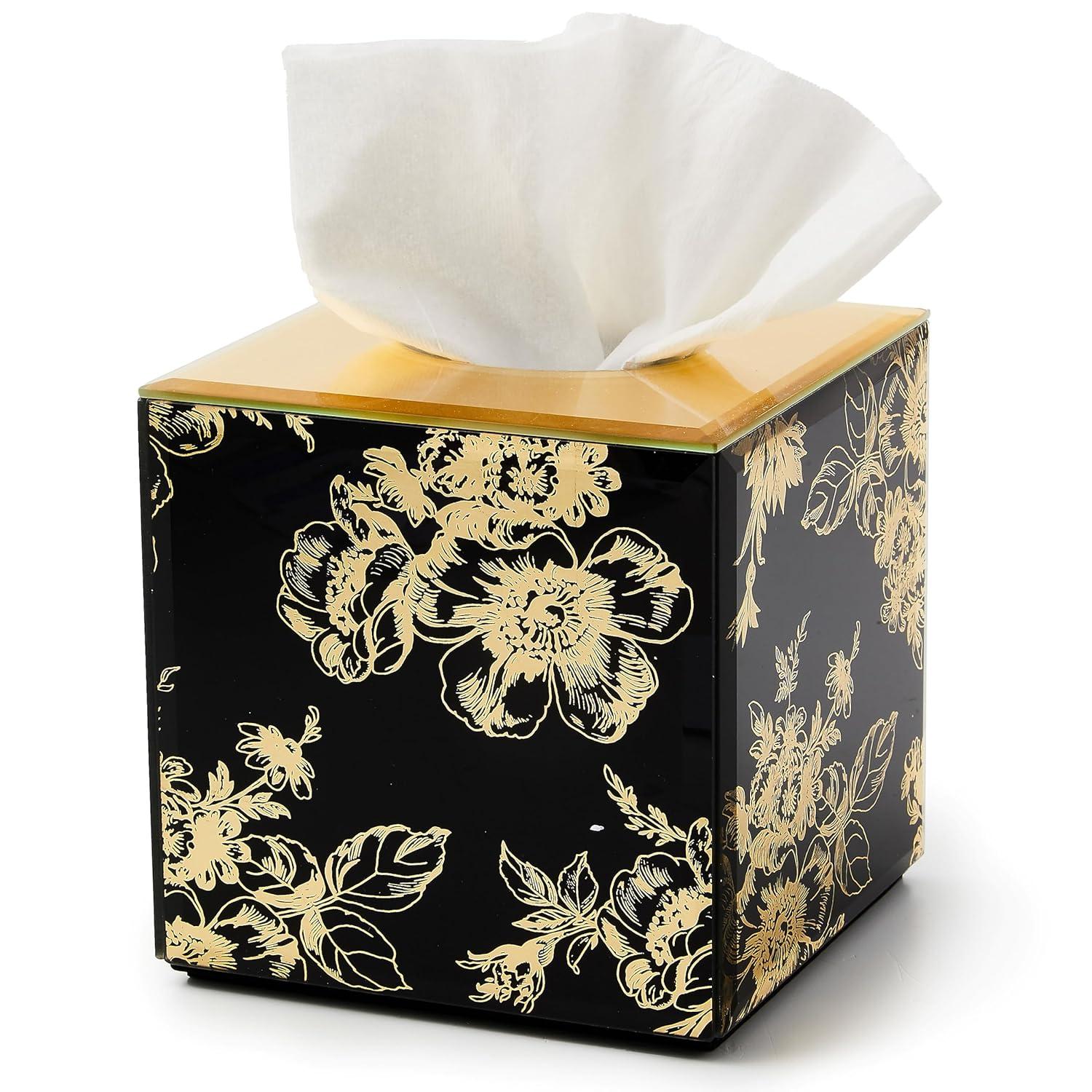 MacKenzie-Childs Twilight Toile Boutique Tissue Box Cover