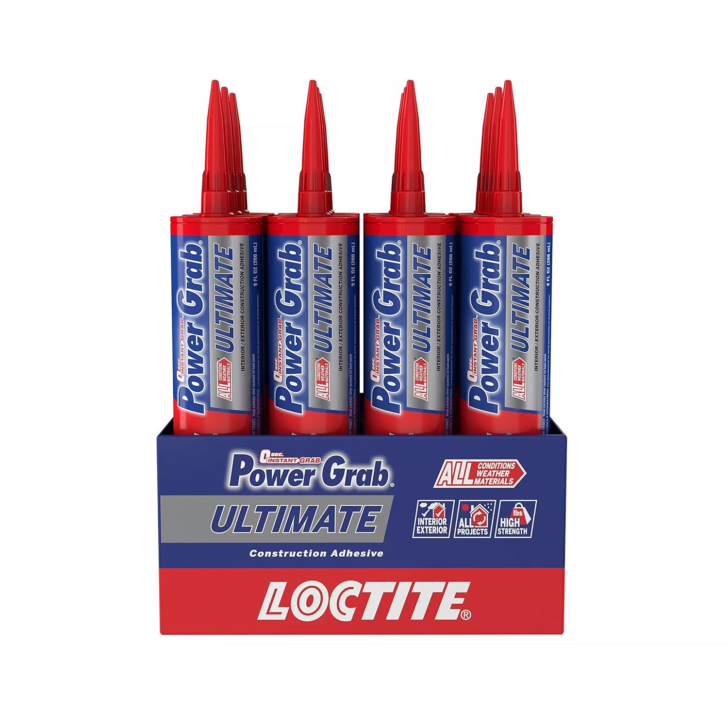 12-Pack of 9 oz White Ultimate Construction Adhesive