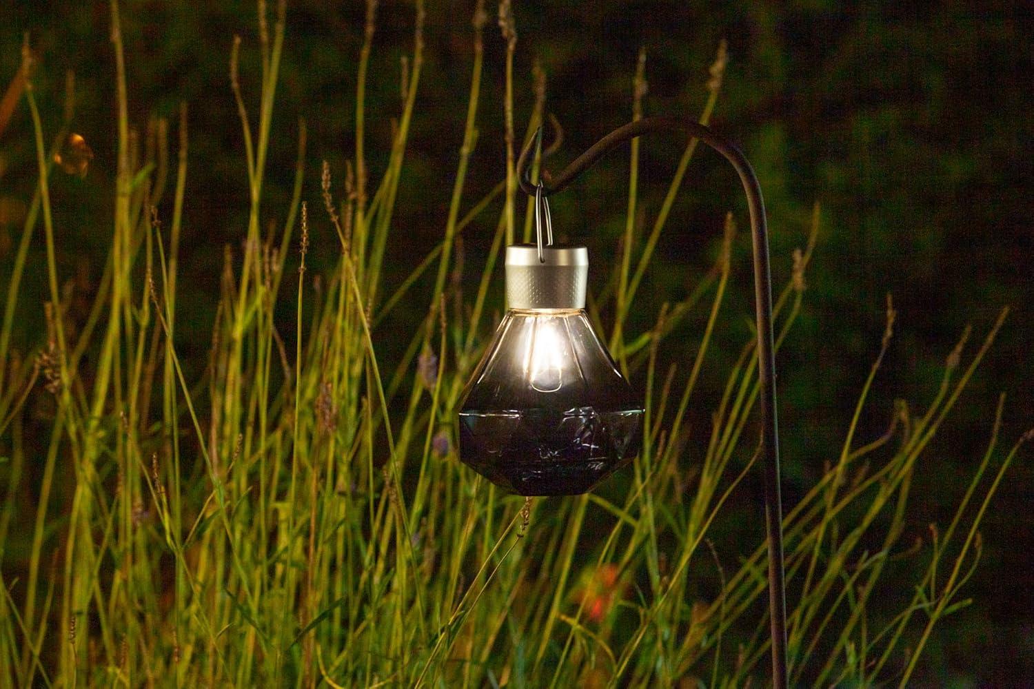 7'' Solar Powered Integrated LED Outdoor Lantern