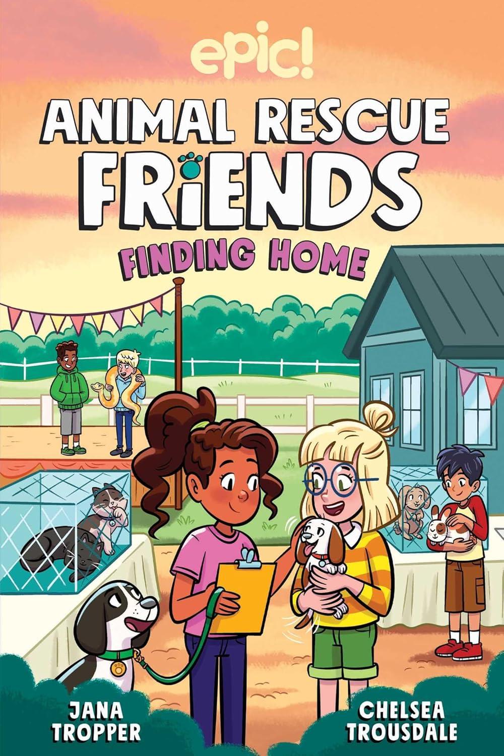 Animal Rescue Friends - by  Jana Tropper & Katie Longua (Paperback)