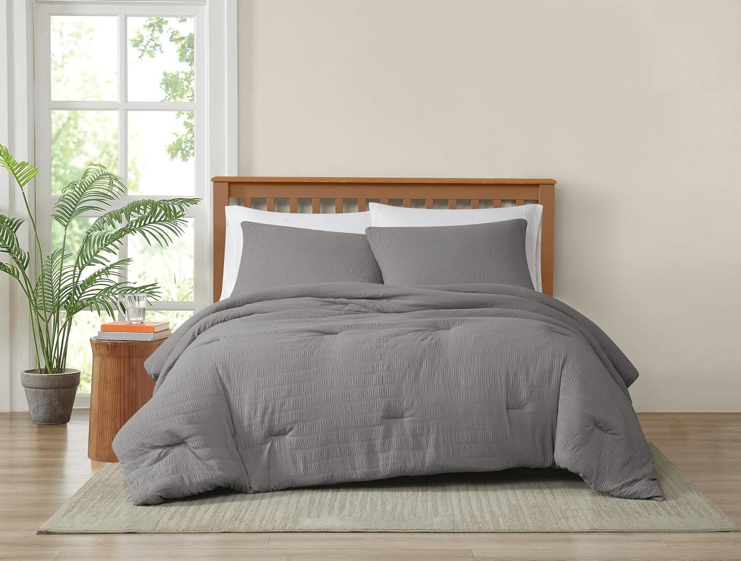 Truly Soft Truly Soft Crinkle Garment Wash Comforter Set