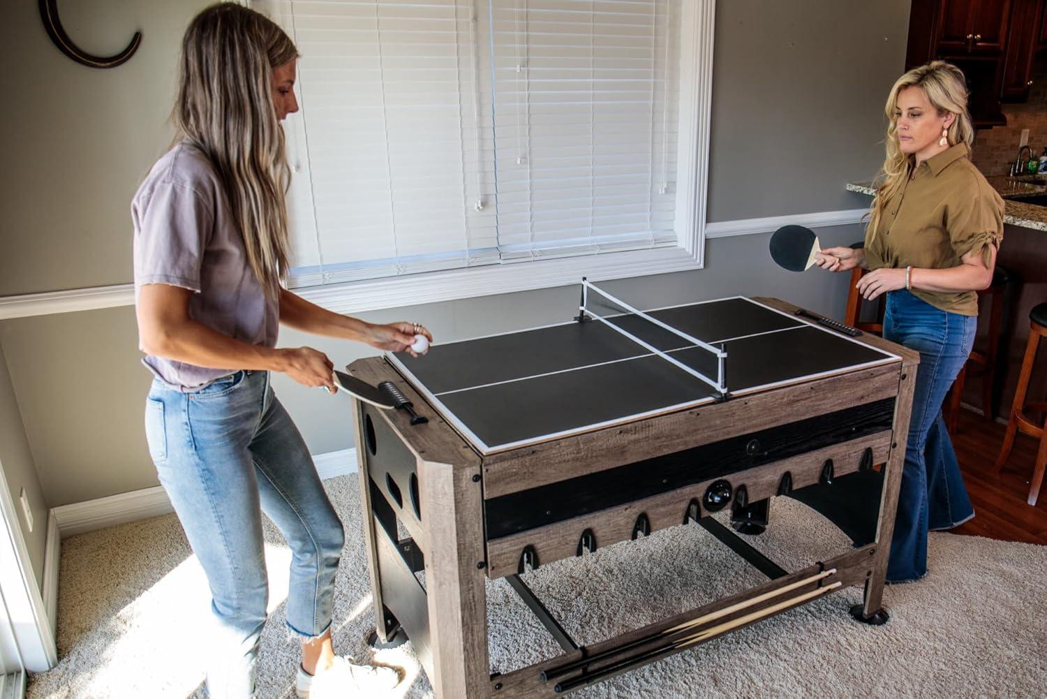 Triumph Sports Triumph 55" 4-in-1 Multi Game Swivel Table