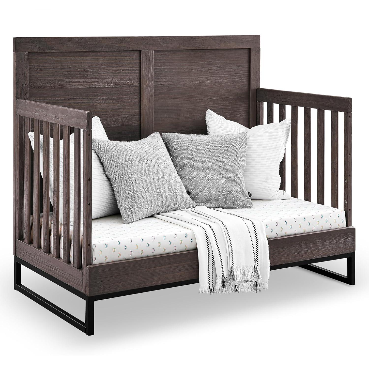 Simmons Kids' Foundry 6-in-1 Convertible Baby Crib