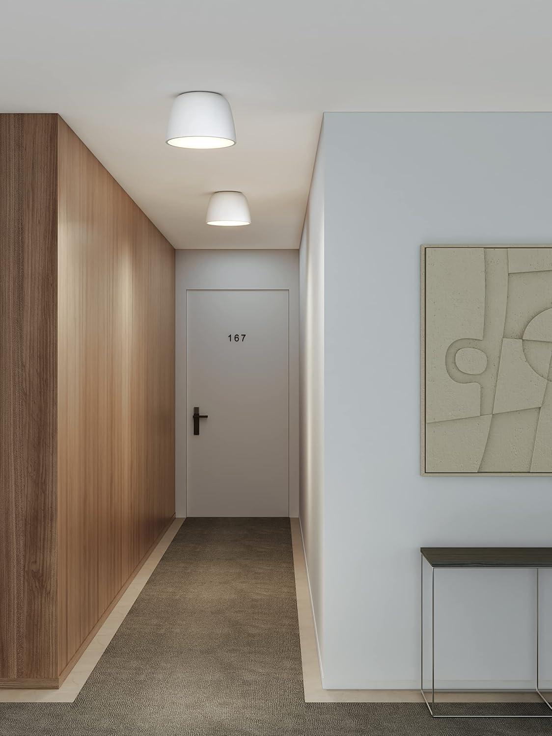 Astro Taiko 300 Indoor Ceiling Light (Matt White) - Dry Rated -, Designed in Britain - 1456007-3 Years Guarantee
