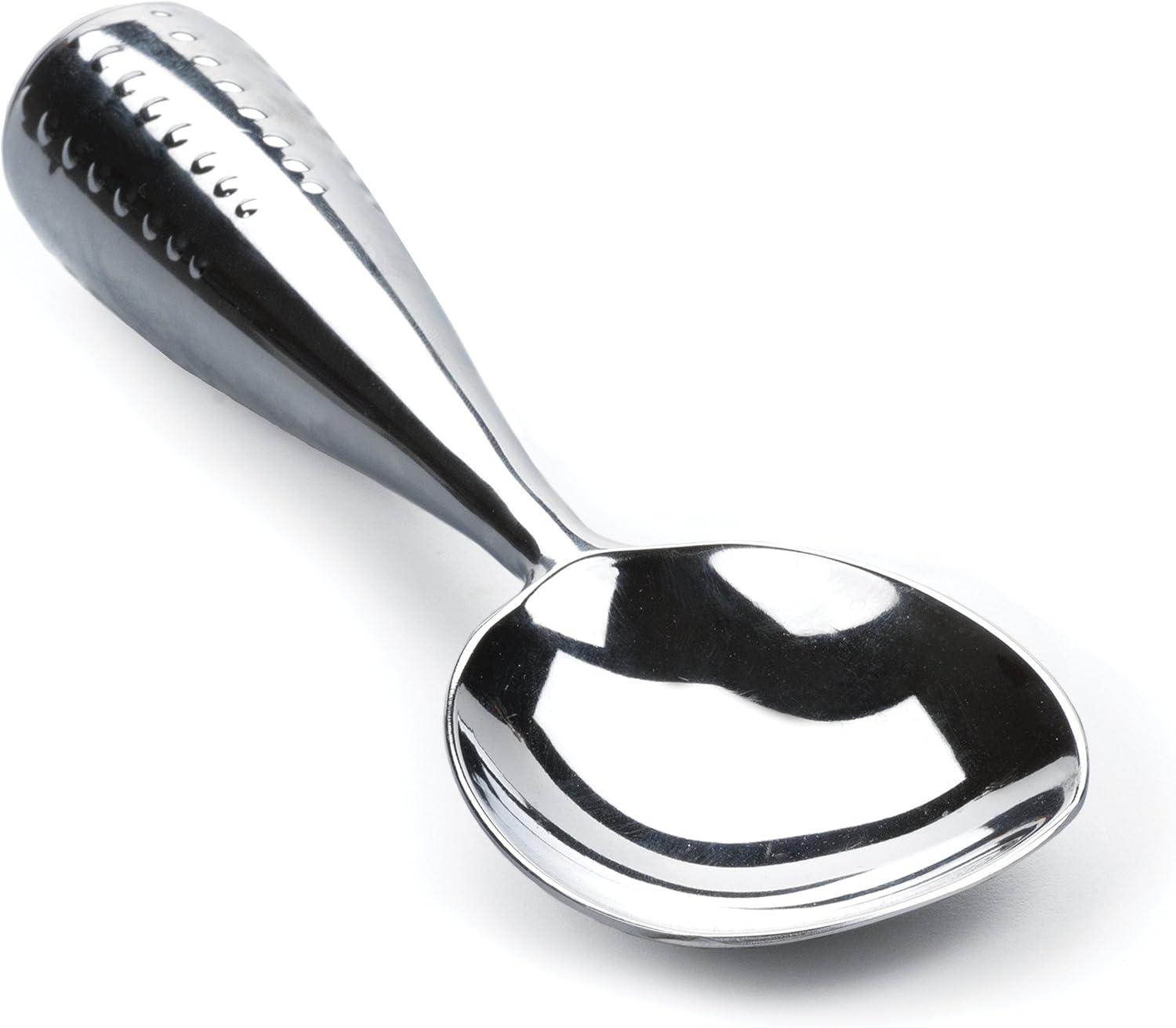 Large Chrome Ice Cream Spade with Non-slip Grip