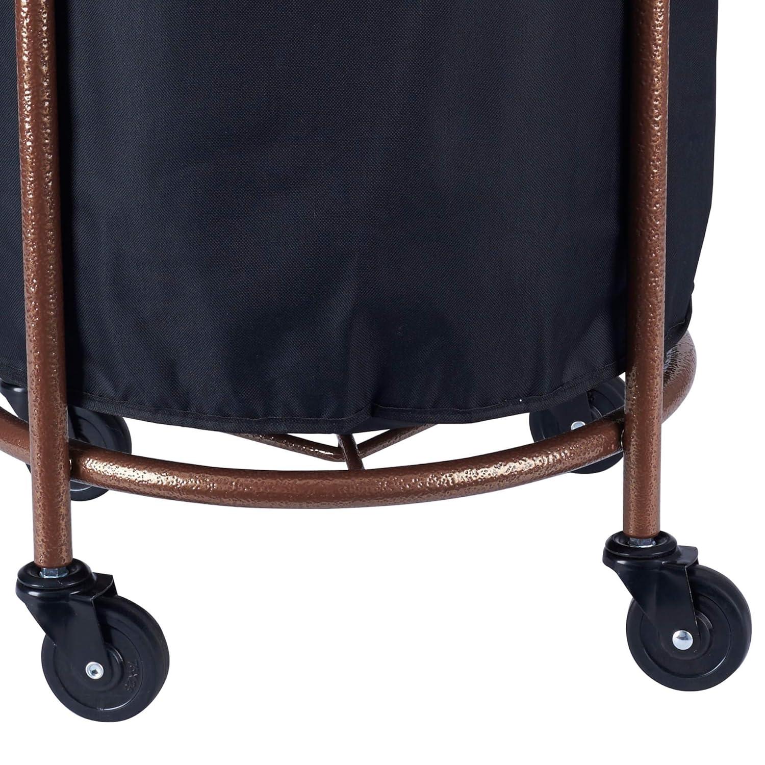 Household Essentials Rolling Laundry Hamper