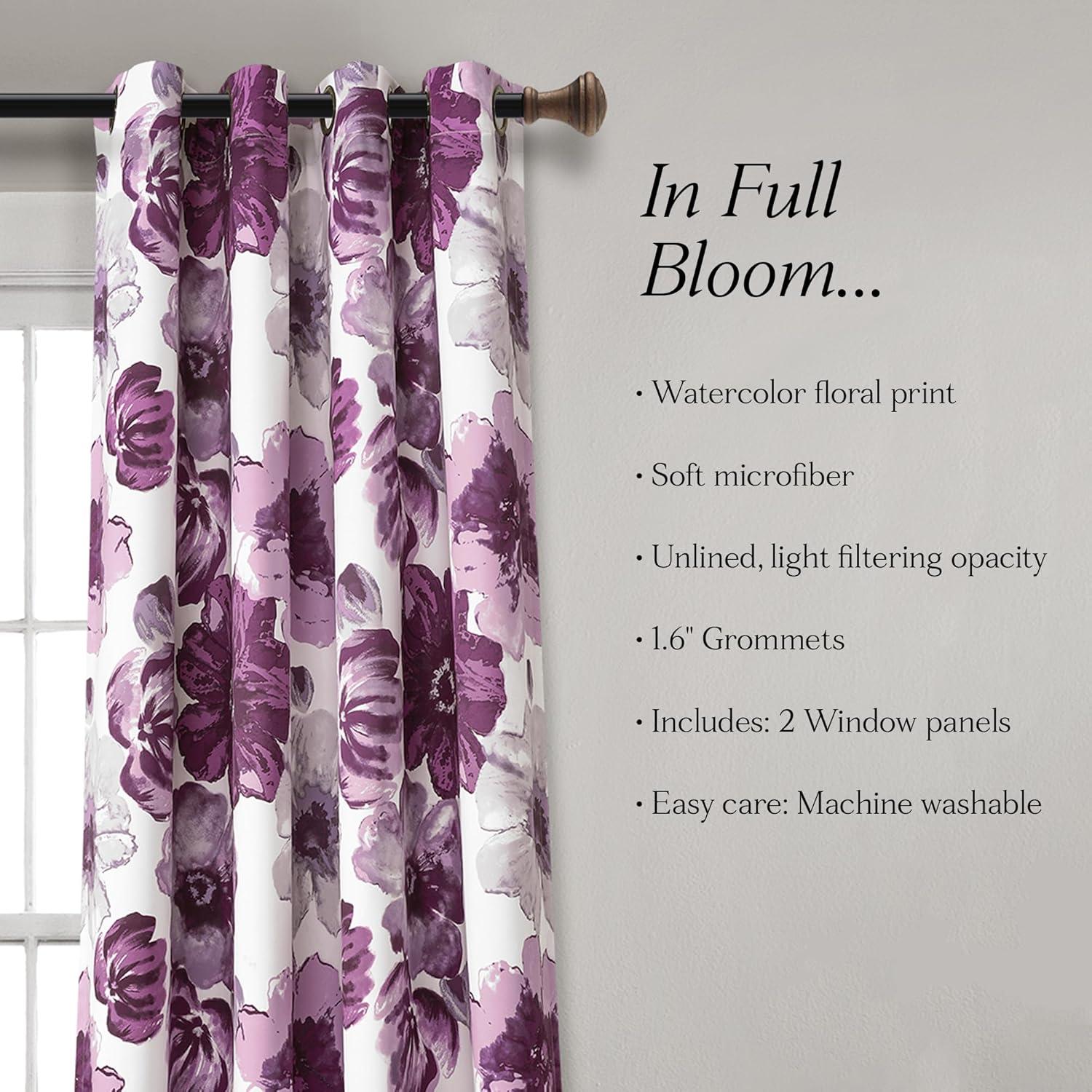 Torre & Tagus Leah Polyester Room Darkening Curtain Pair (Set of 2)