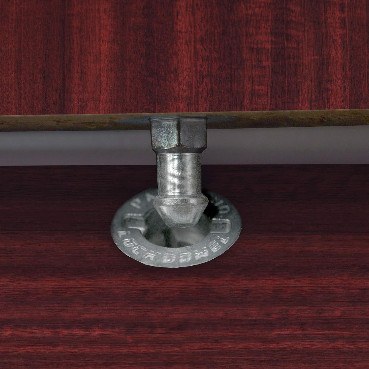 42 In. Round Conference Table - Mahogany