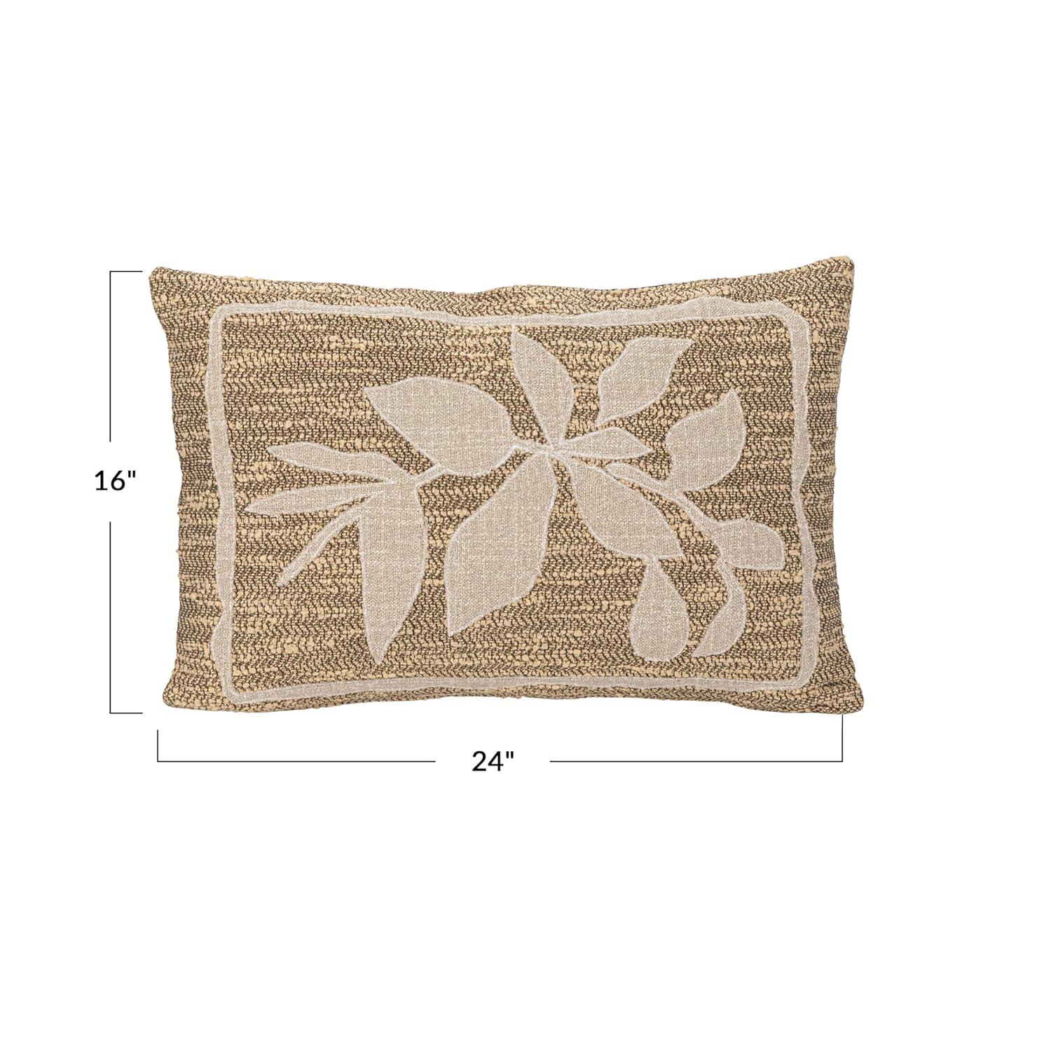 Creative Co-Op Reversible Throw Pillow