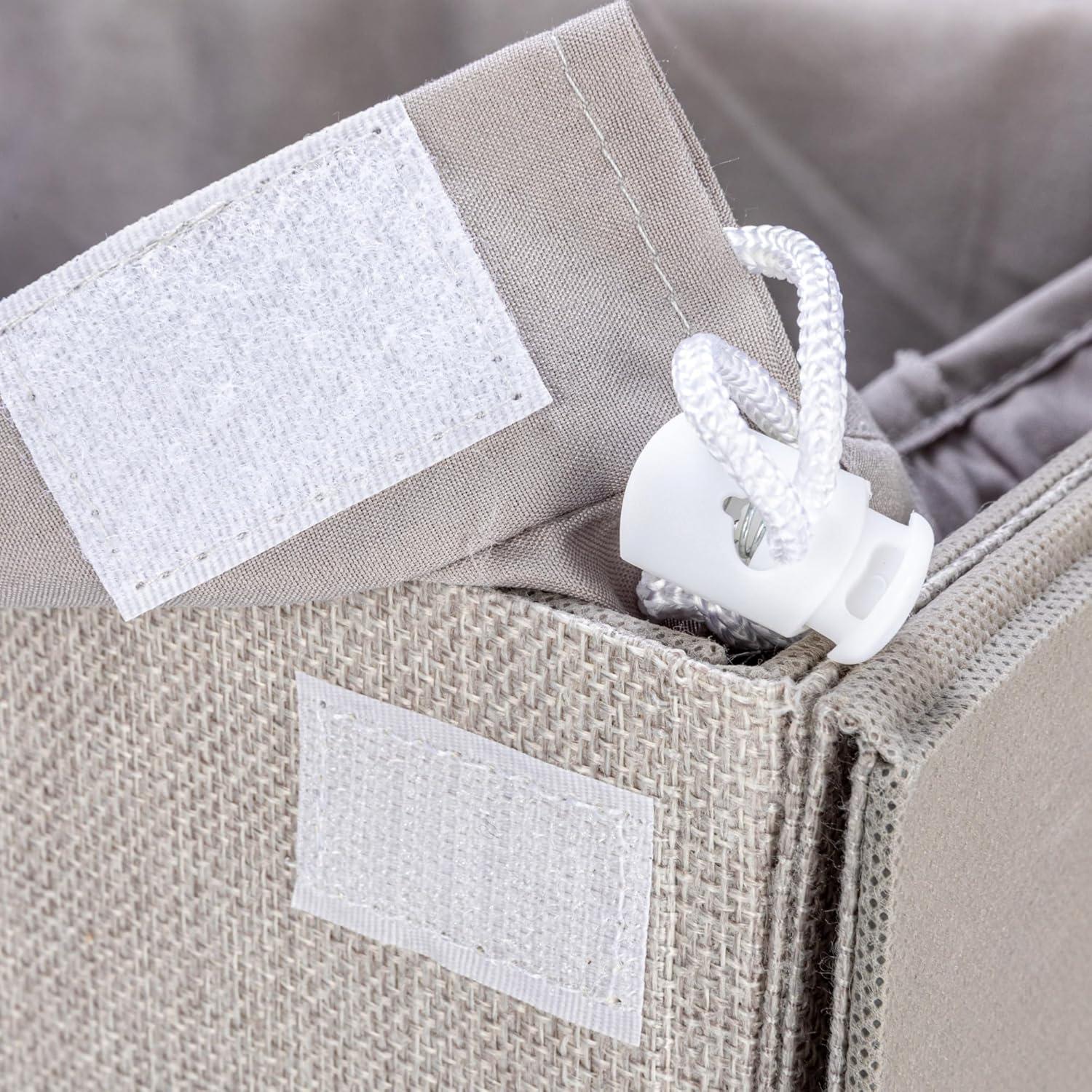 Rolling Laundry Hamper with Handles