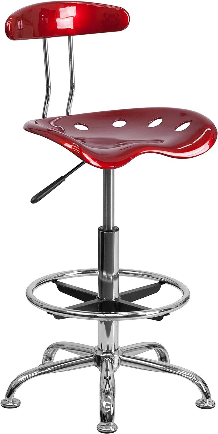 Monroe Adjustable Height Swivel Bar Stool