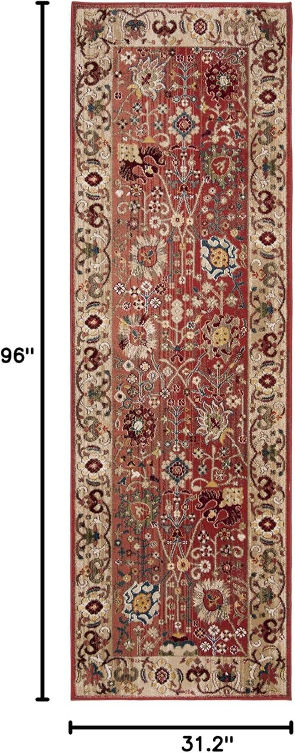 Kashan KSN303 Power Loomed Rugs - Safavieh