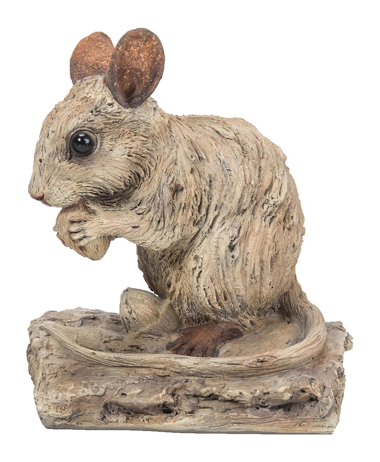 Hi-Line Gift Ltd. MOUSE DRIFTWOOD LOOK