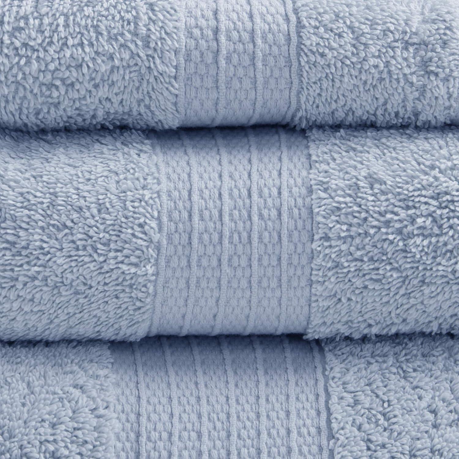 100% Organic Cotton 6pc Absorbent Ultra Soft Bath Towel Set