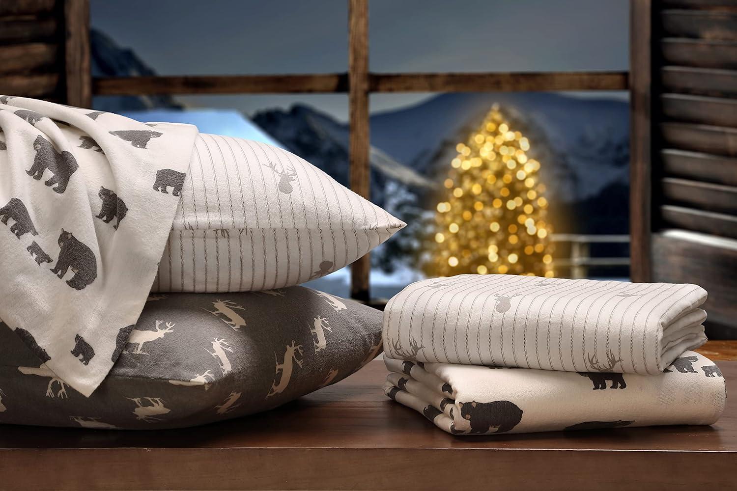 Eddie Bauer Eddie Bauer Cozy Cotton Flannel Sheet Sets