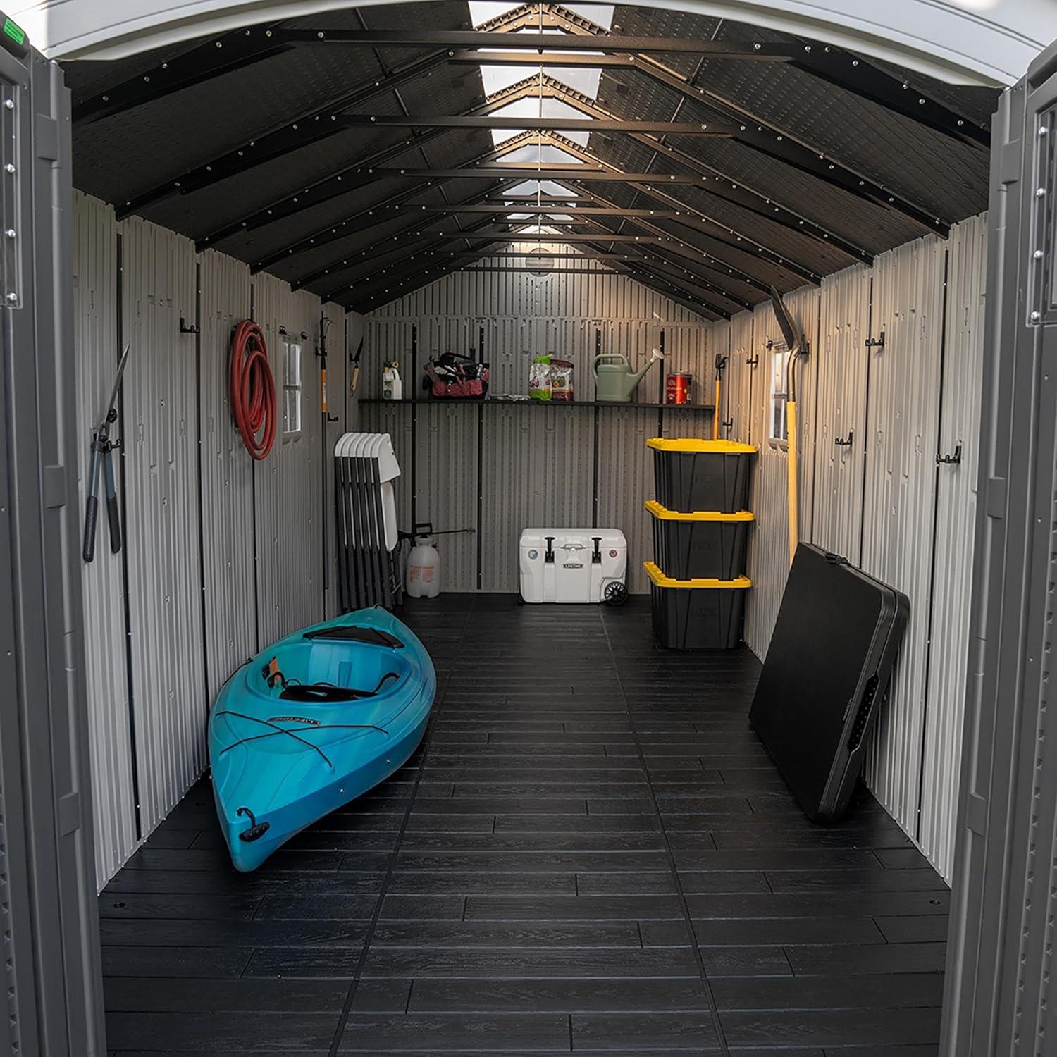 Lifetime 8-ft X 20-ft Outdoor Storage Shed