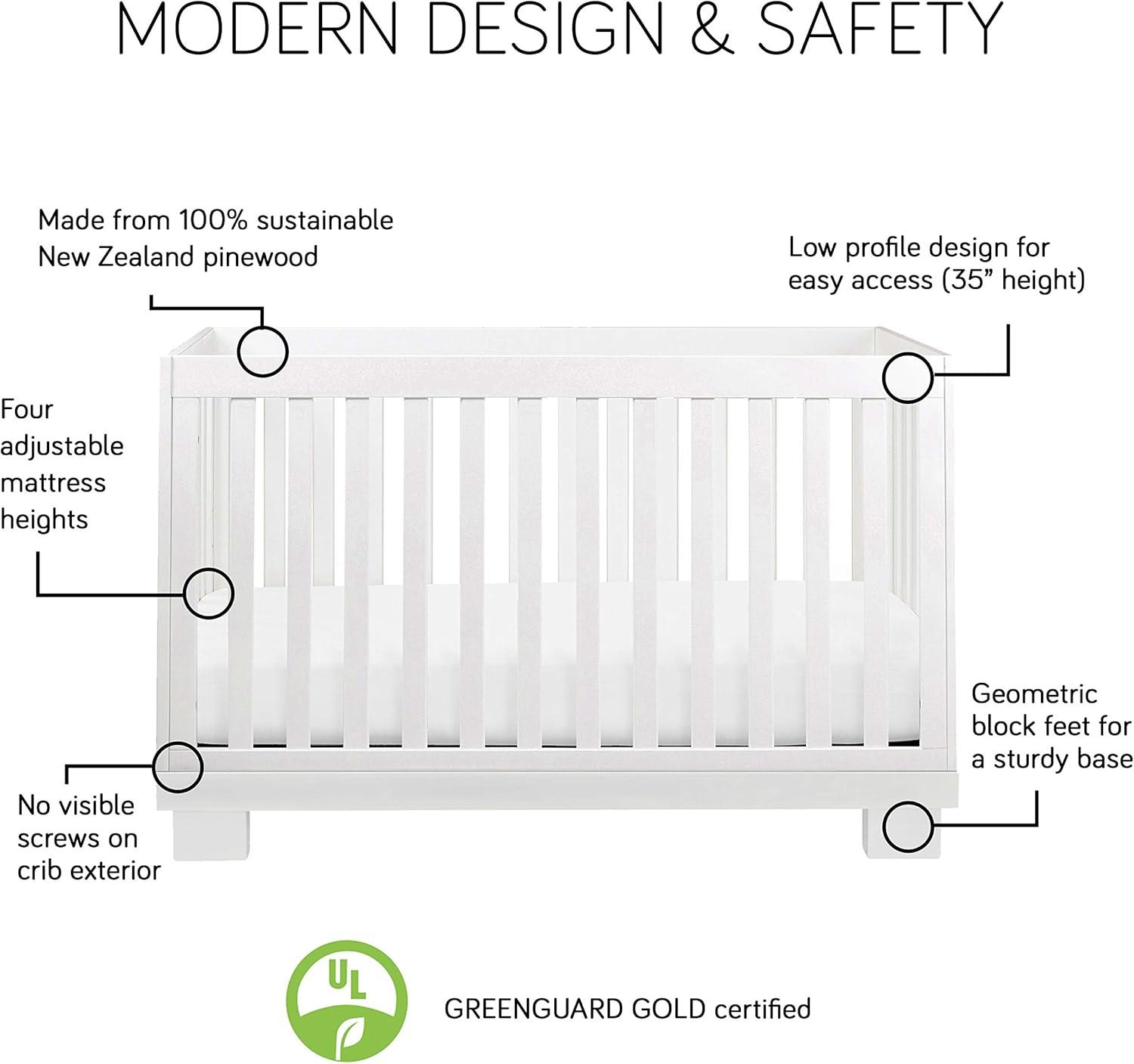 Modo 3-in-1 Convertible Crib