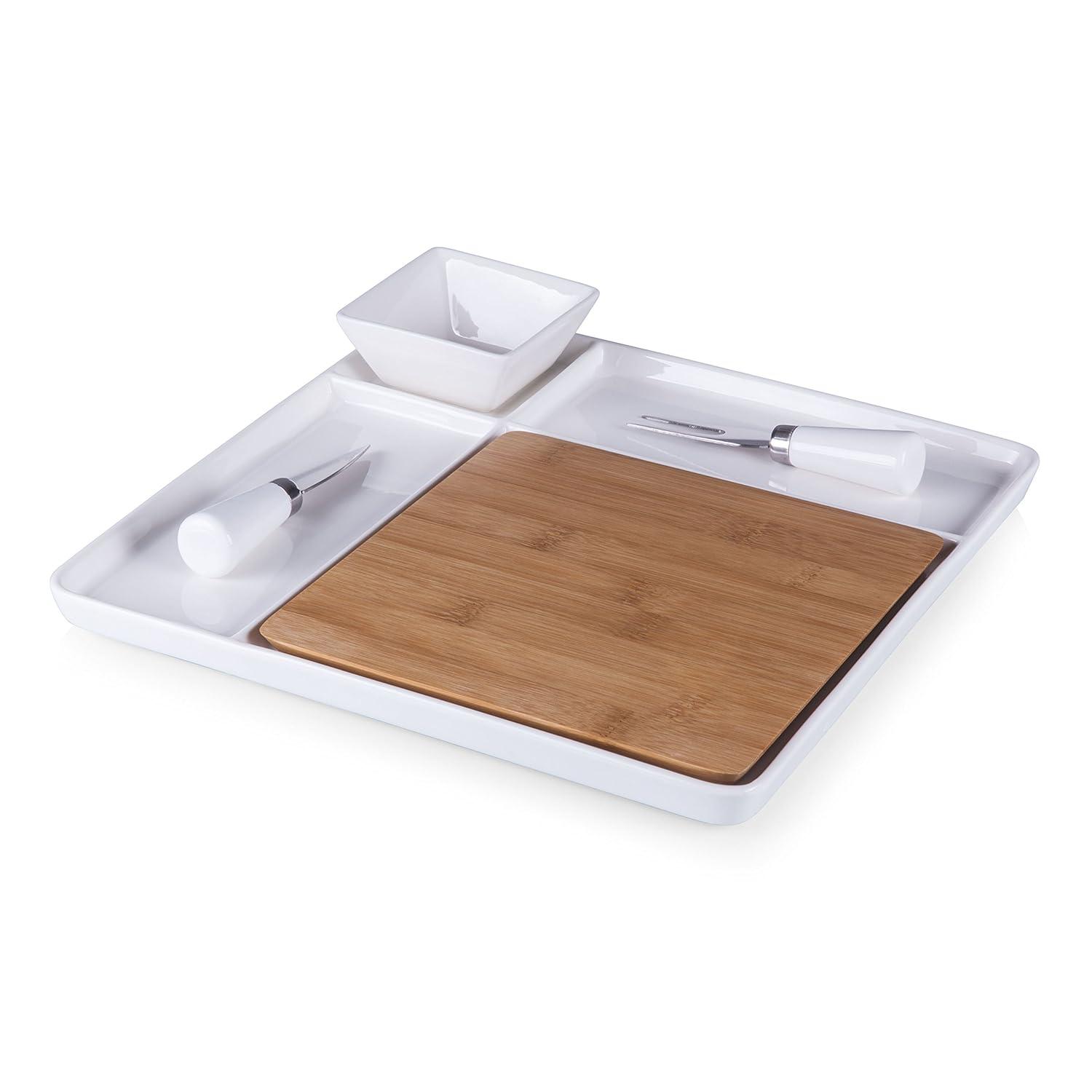 TOSCANA Peninsula Cutting Board & Serving Tray