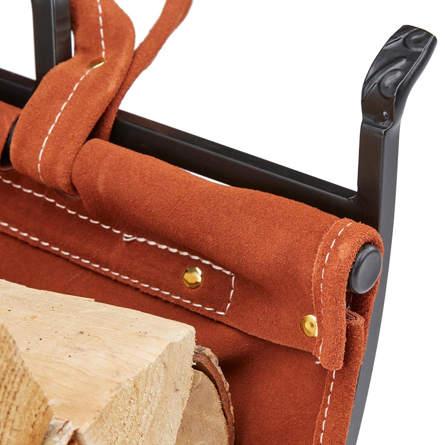 Winston Porter Abian 22'' W Metal Log Rack