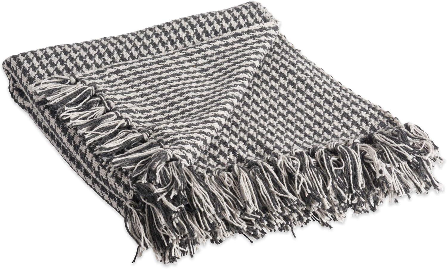 Houndstooth Throw - Design Imports