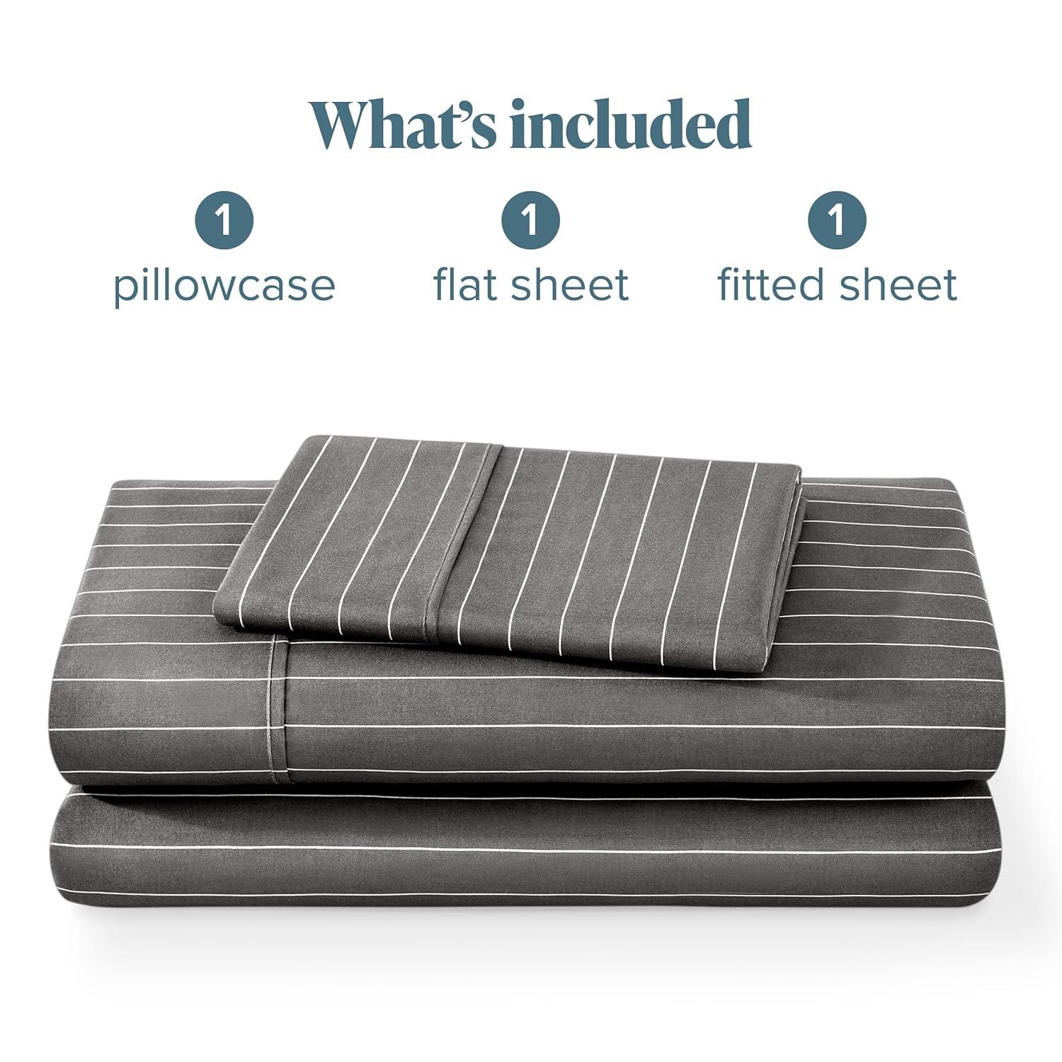 Bare Home Sheet Set - Luxury 1800 Ultra-Soft Microfiber Bed Sheets - Double Brushed - Deep Pockets - Easy Fit