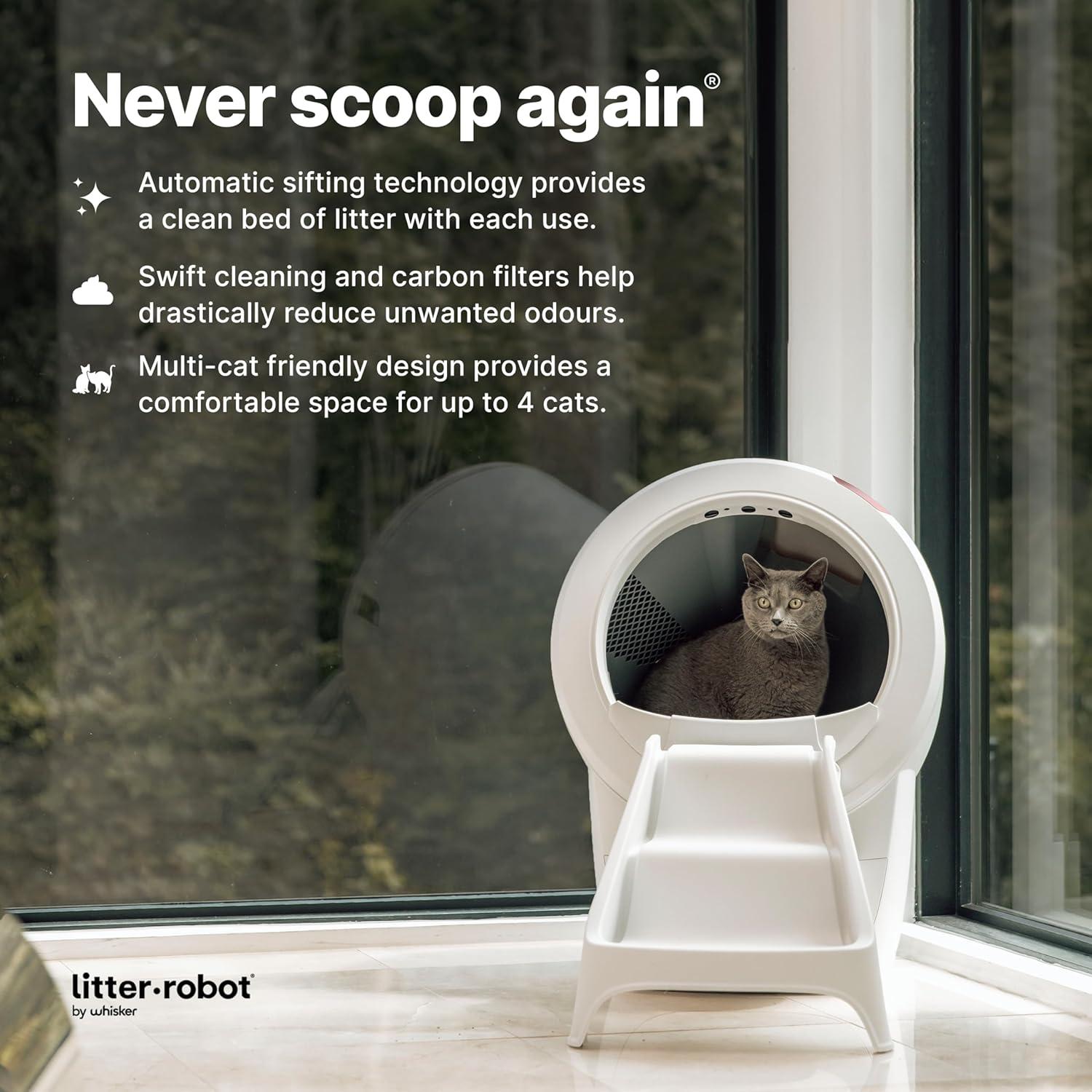 Whisker Litter-Robot 4 Ramp White