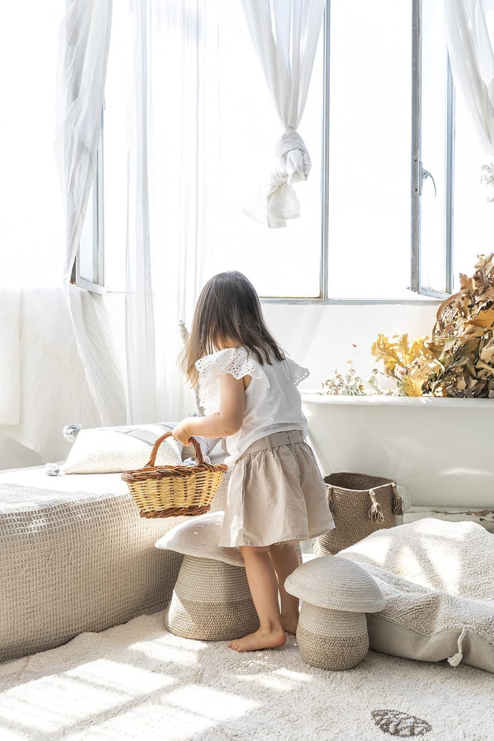 Cotton Woods Fabric Basket