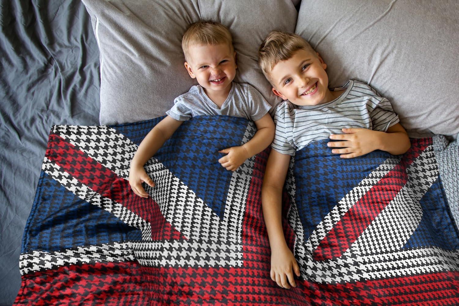 Catalonia Catalonia American National Flag Throw Blanket, 50x60 inches