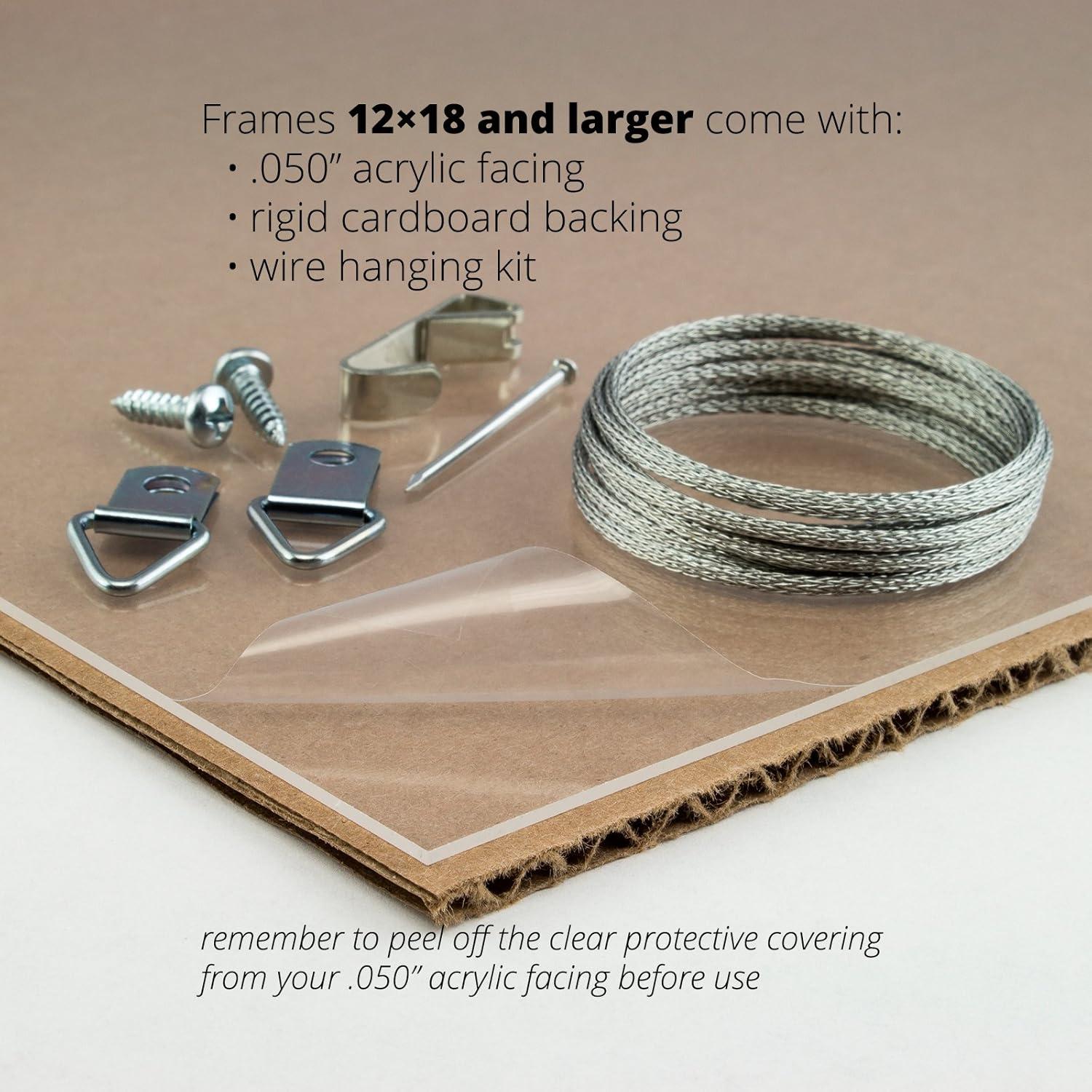 Jasper Dixie Gray Weathered 16x24 inch Picture Frame