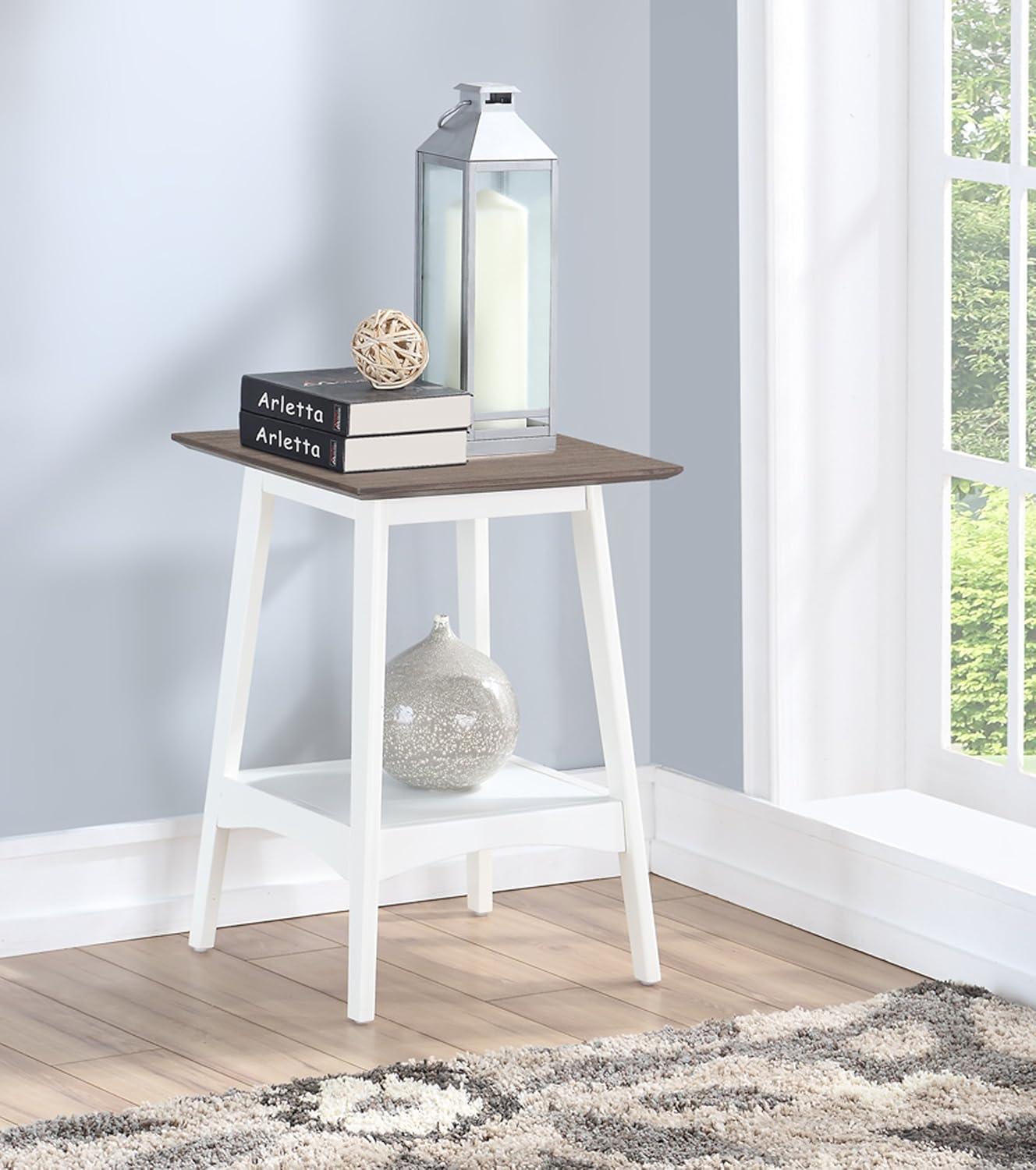 Convenience Concepts Alpine Coffee Table with Shelf, Black