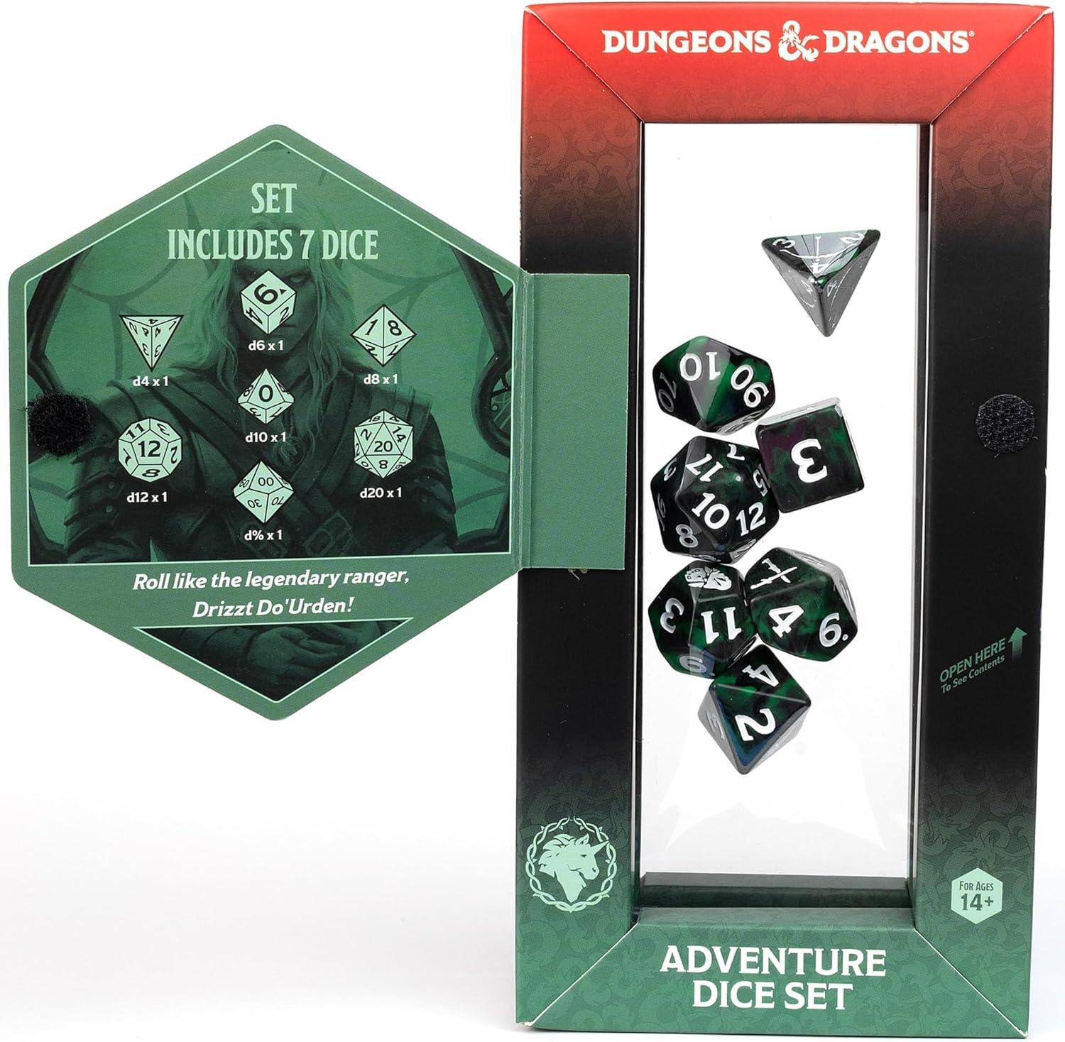 D&D Adventure Dice (Legend of Drizzt)