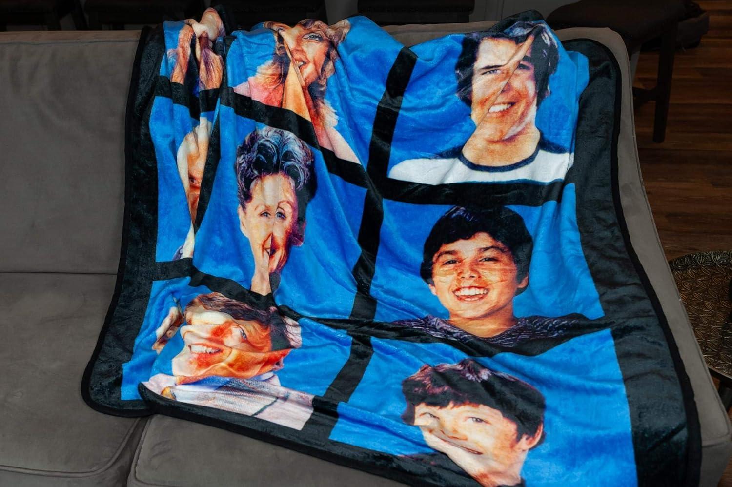 Just Funky Hand Woven Throw Blanket