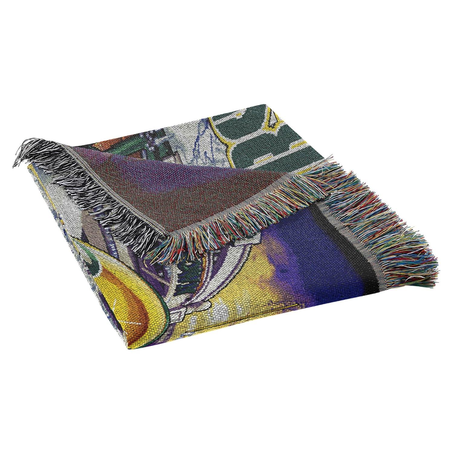 NFL Green Bay Packers Home Field Advantage Woven Tapestry Wall Hanging, 48 x 60 Inches, Officially Licensed, Decorative Fringes