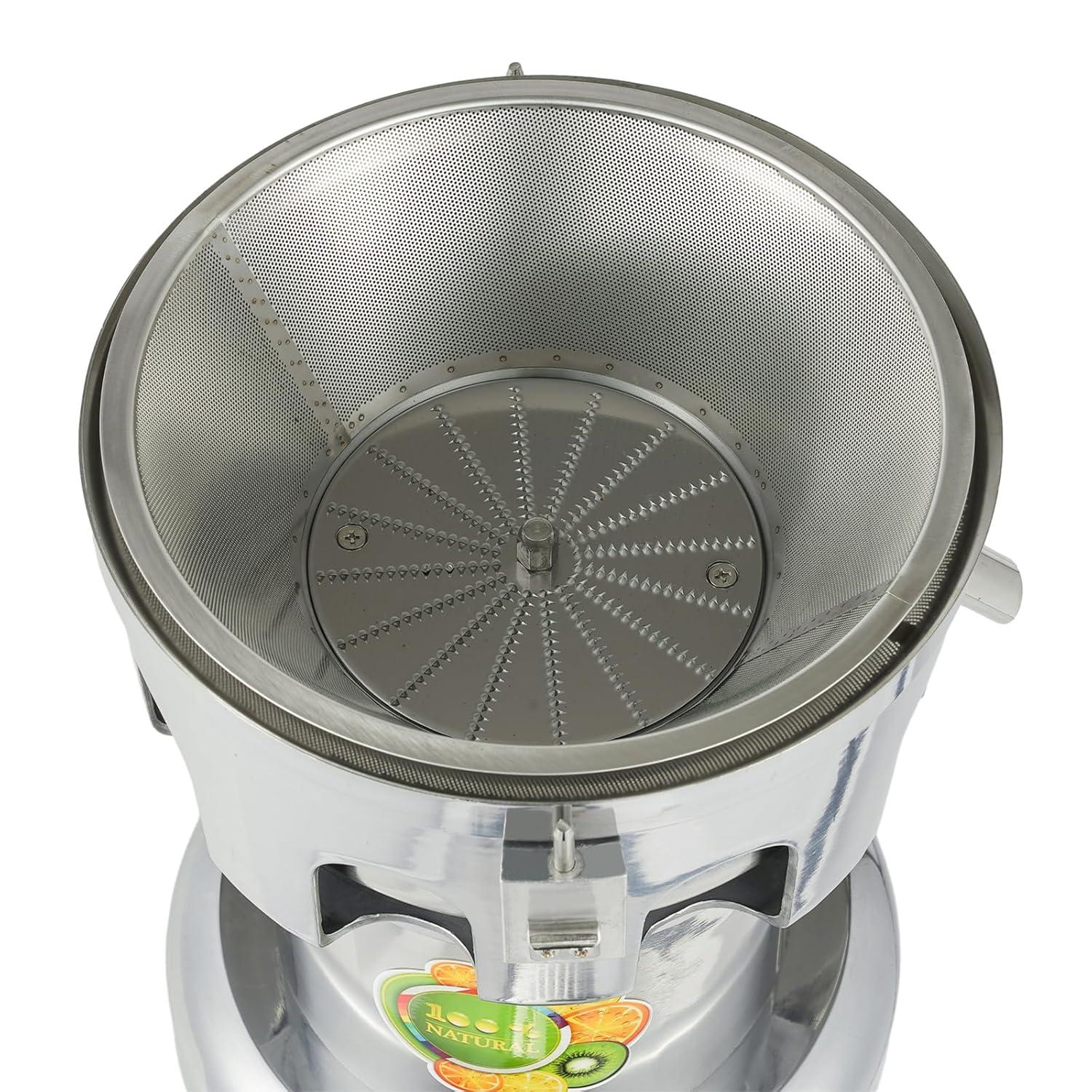 Slag Juice Separation Juicer, Commercial Extractor Heavy Duty Juicer Centrifugal Machine Stainless Steel Electric Juice Extractor for Fruit Vegetable Squeezer