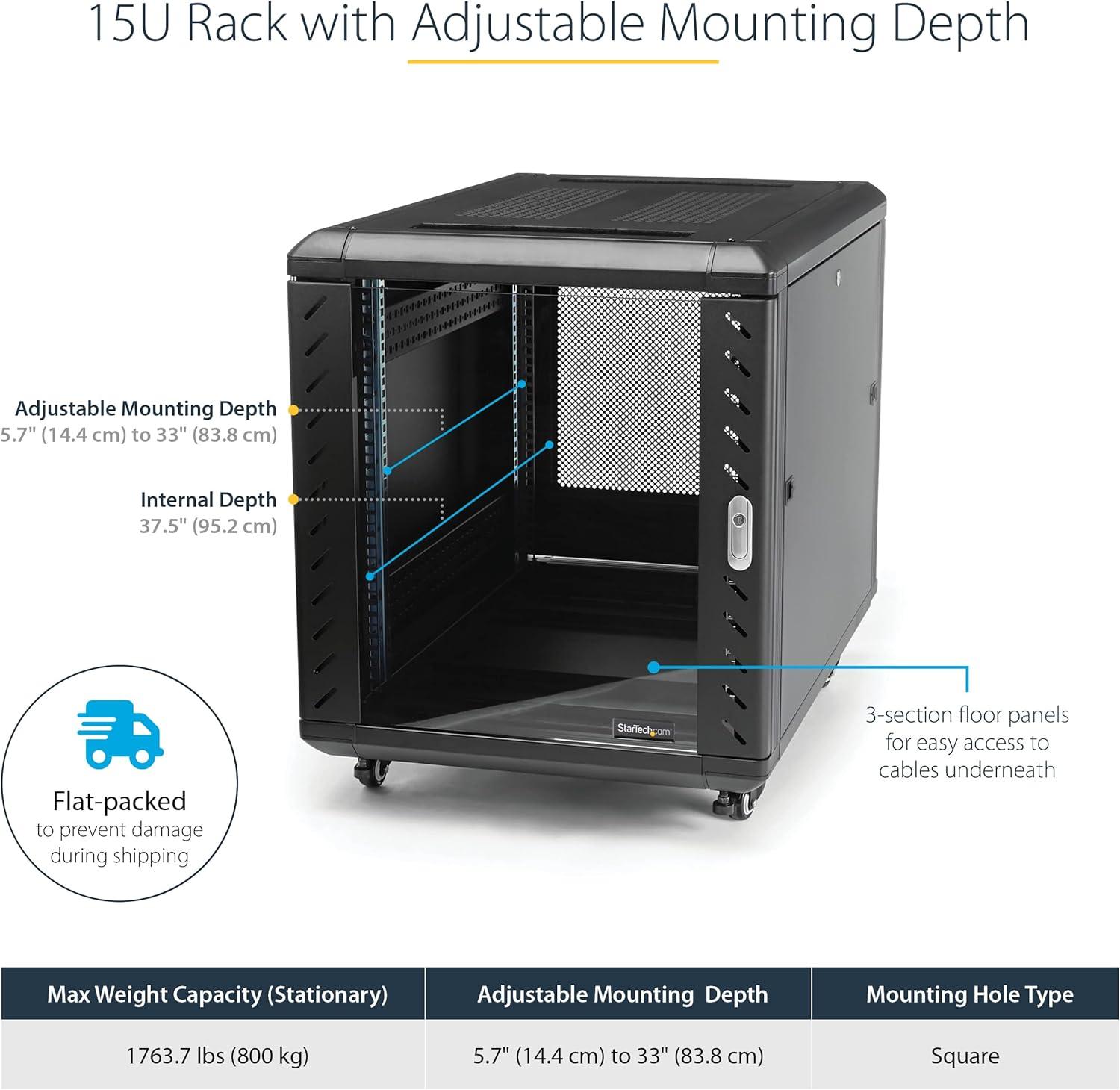 15U SERVER RACK CABINET