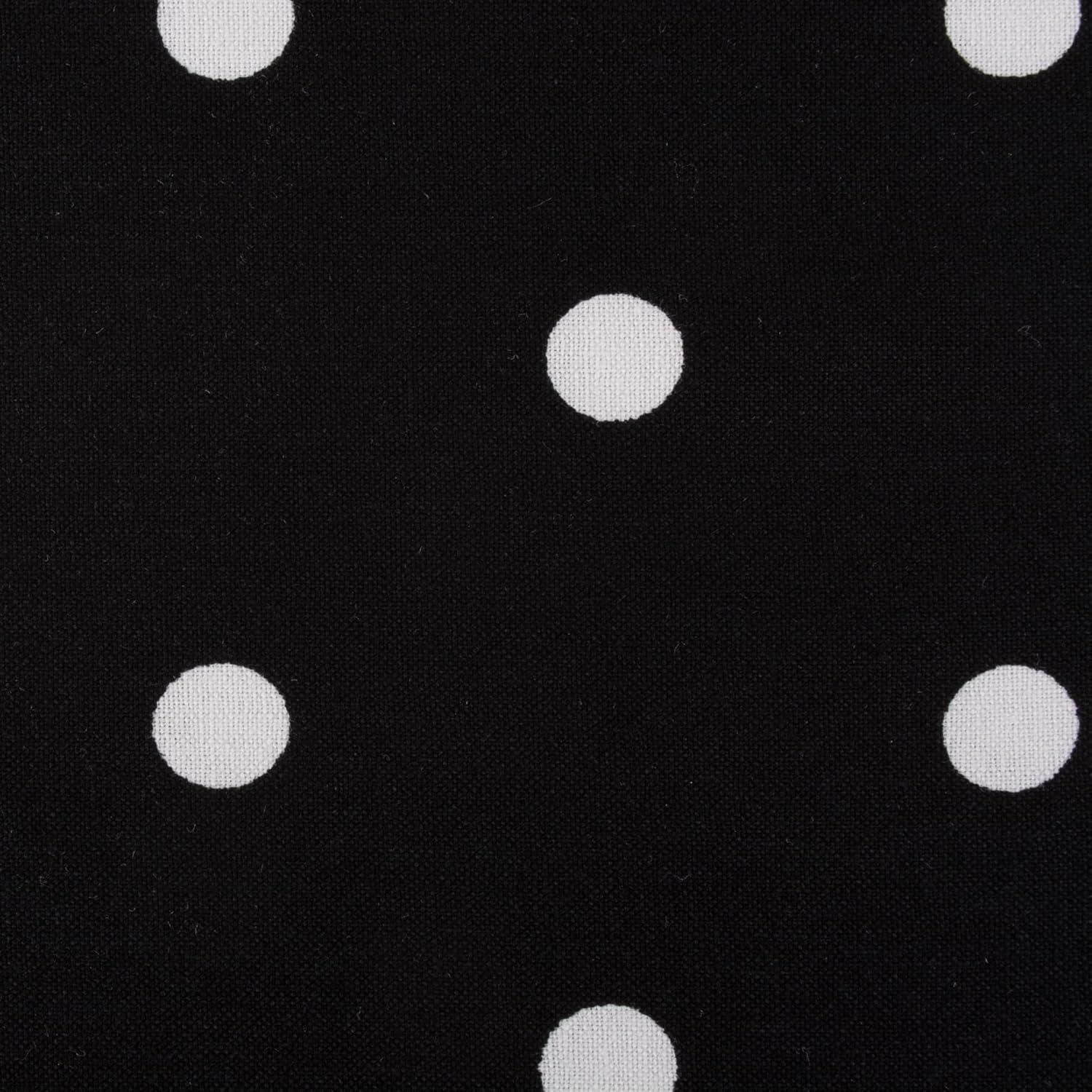 Polka Dot Napkin(Set of 4) Black/White